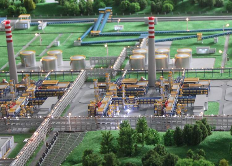 剑阁县石化区模型