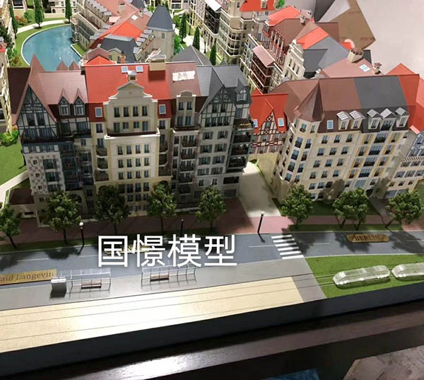 剑阁县建筑模型