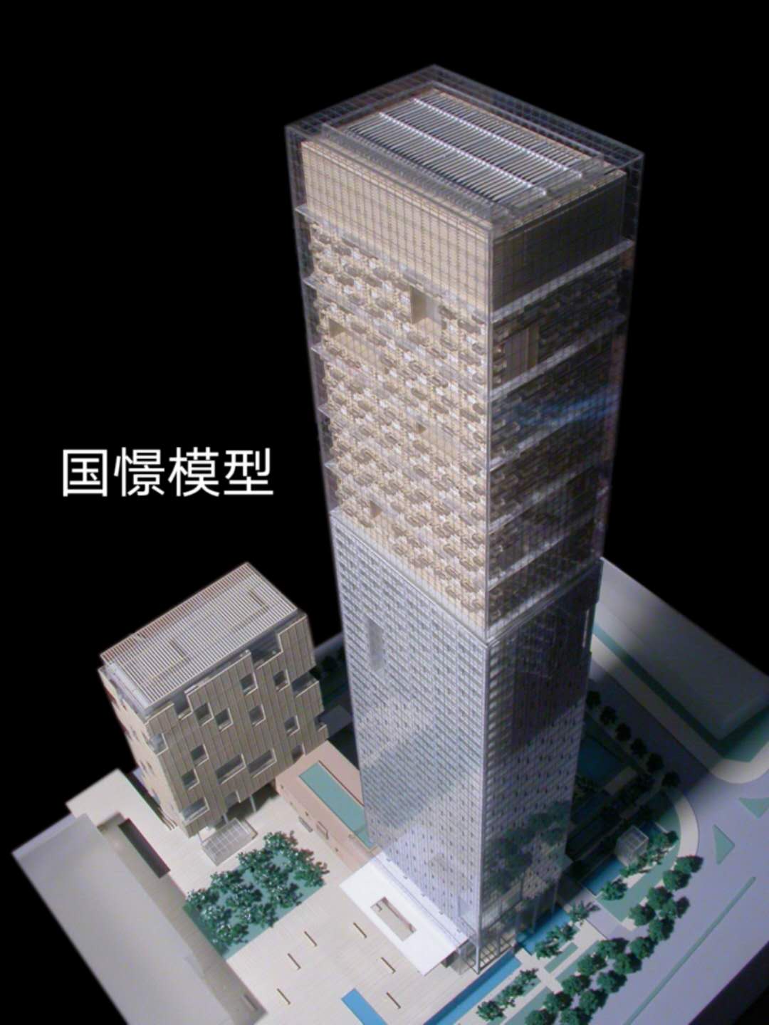 剑阁县建筑模型
