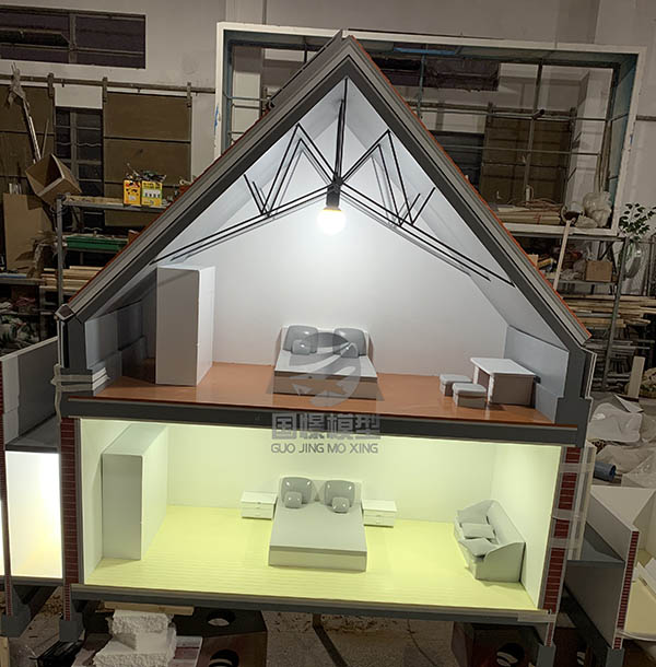 剑阁县建筑模型