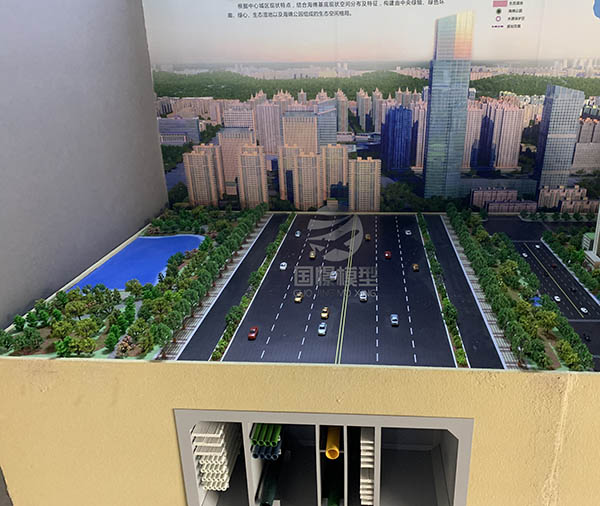 剑阁县建筑模型