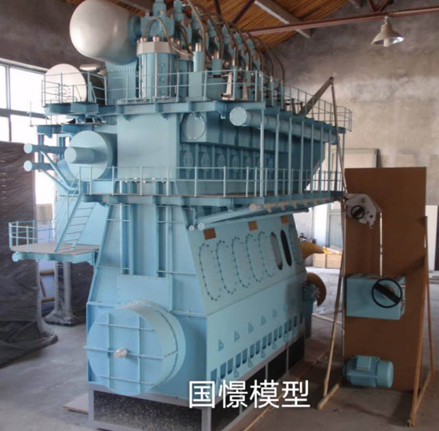 剑阁县发动机模型