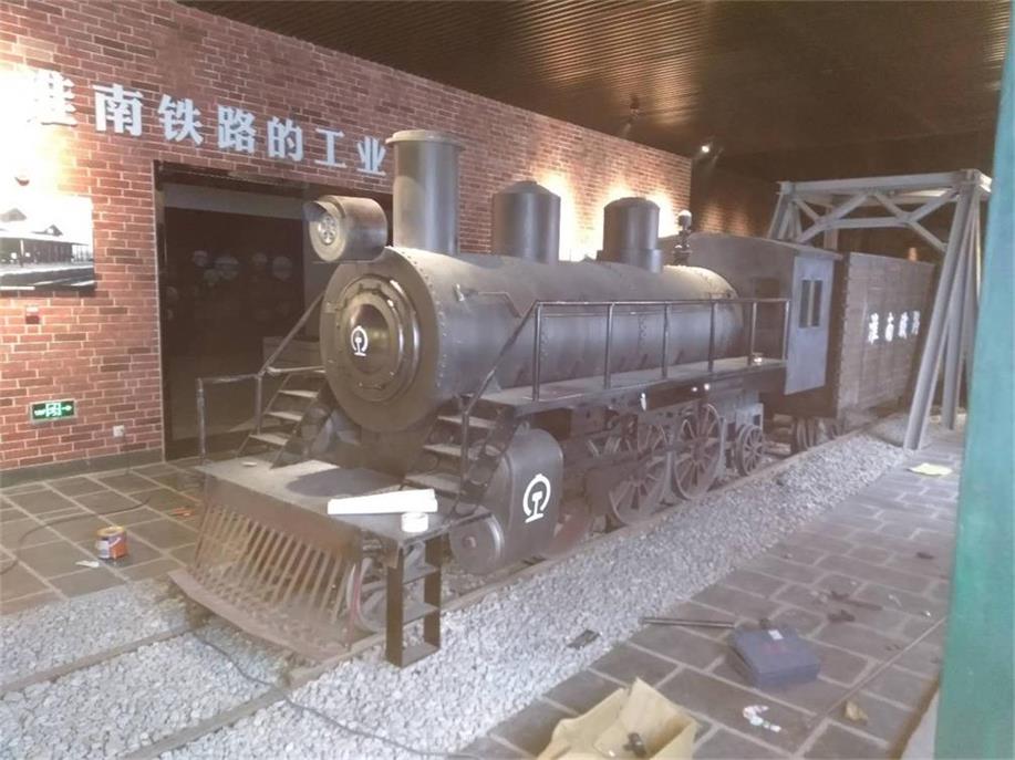 剑阁县蒸汽火车模型